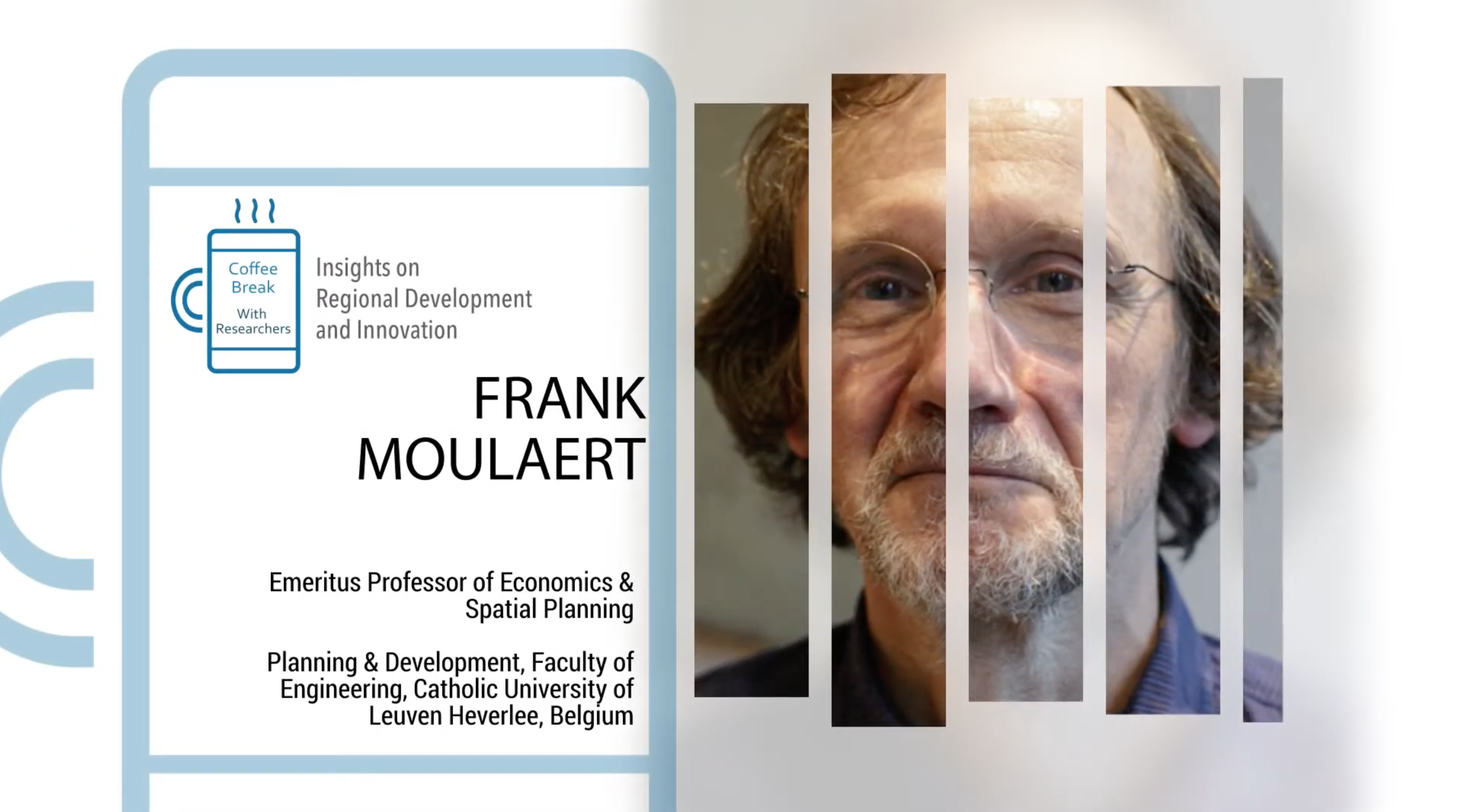 Frank Moulaert: Towards a social innovation